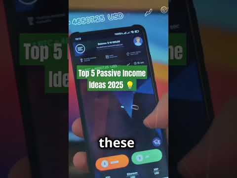 Top 5 Passive Income Ideas for 2025! Full Length Video Bottom Right  ↘️