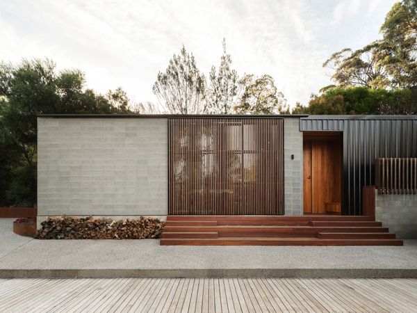 They Camped Out of a Shipping Container for Years Before Turning It Into a Chic Retreat