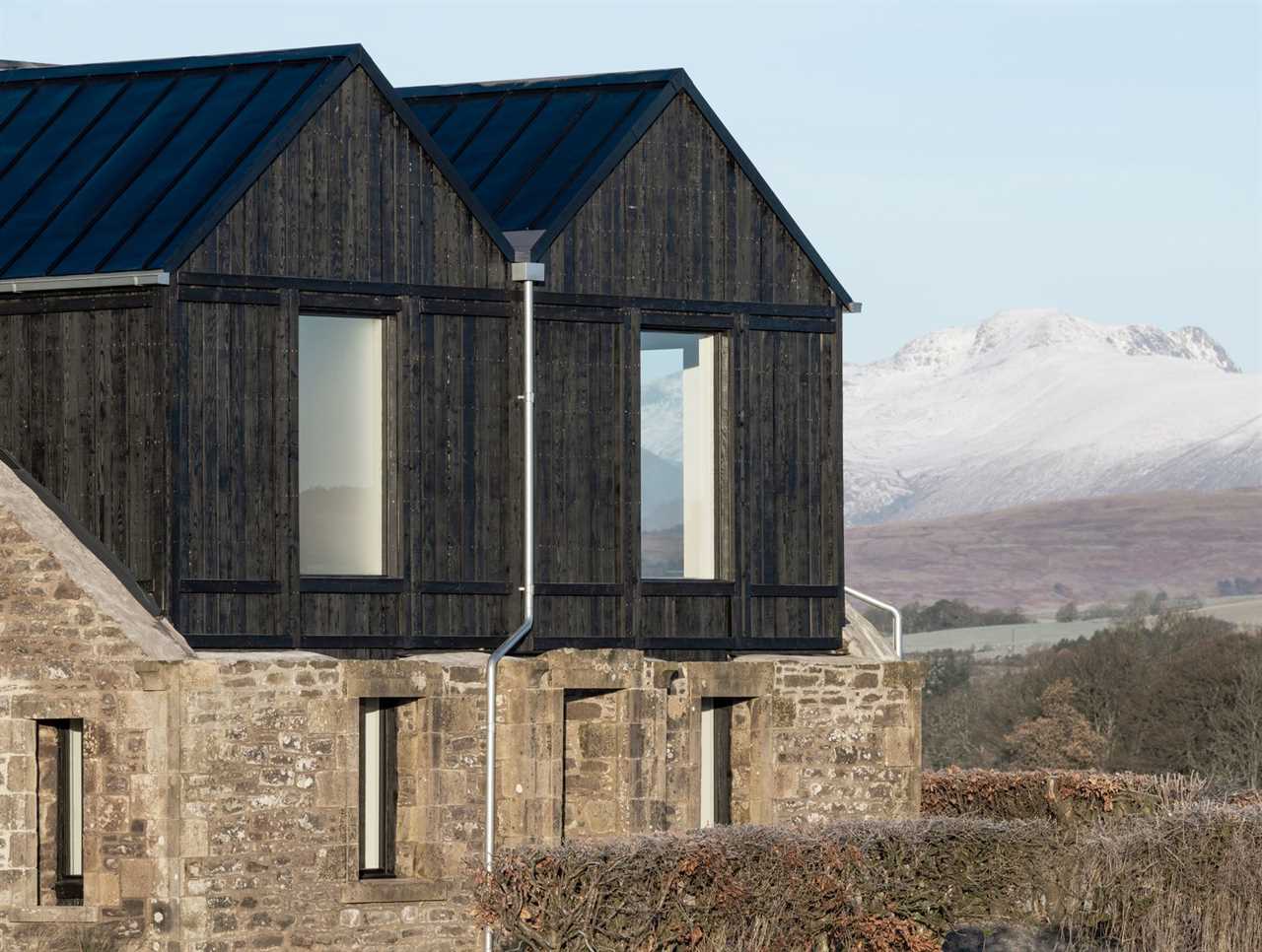 Completely Knocking Down the Original Scottish Stone Cottage Would Have Been Easier