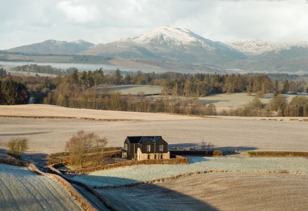 Completely Knocking Down the Original Scottish Stone Cottage Would Have Been Easier