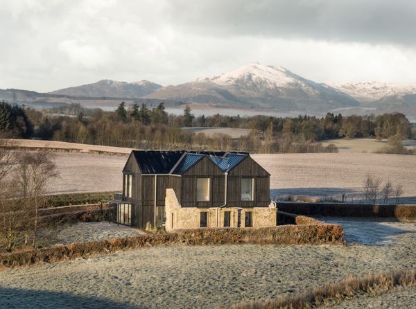Completely Knocking Down the Original Scottish Stone Cottage Would Have Been Easier
