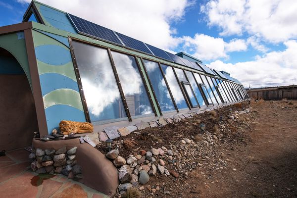 You Could Land This Rare New Mexico Earthship for $635K
