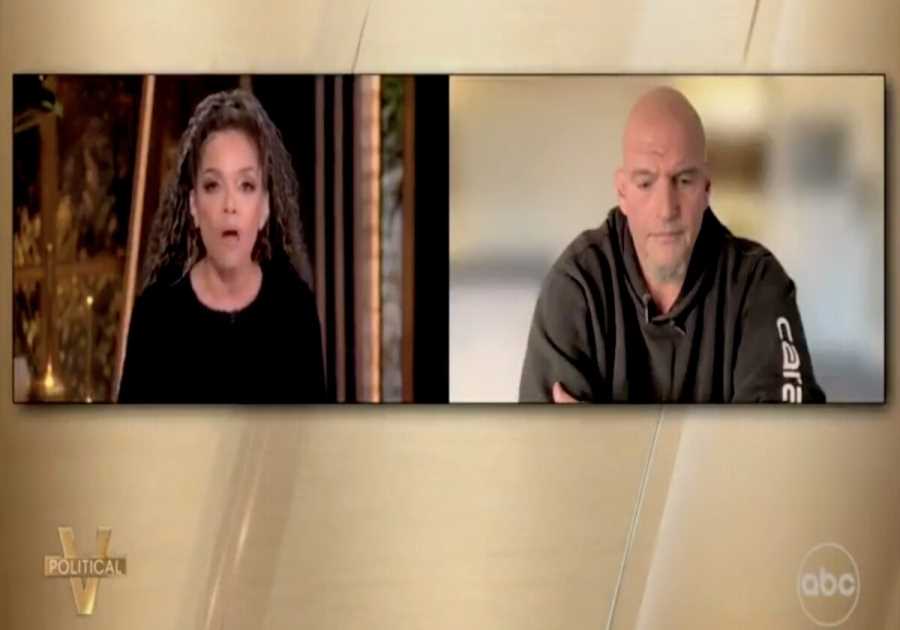 John Fetterman Fires Back at Sunny Hostin After She Tries to Shame Him for Voting to Reopen Government Multiple Times