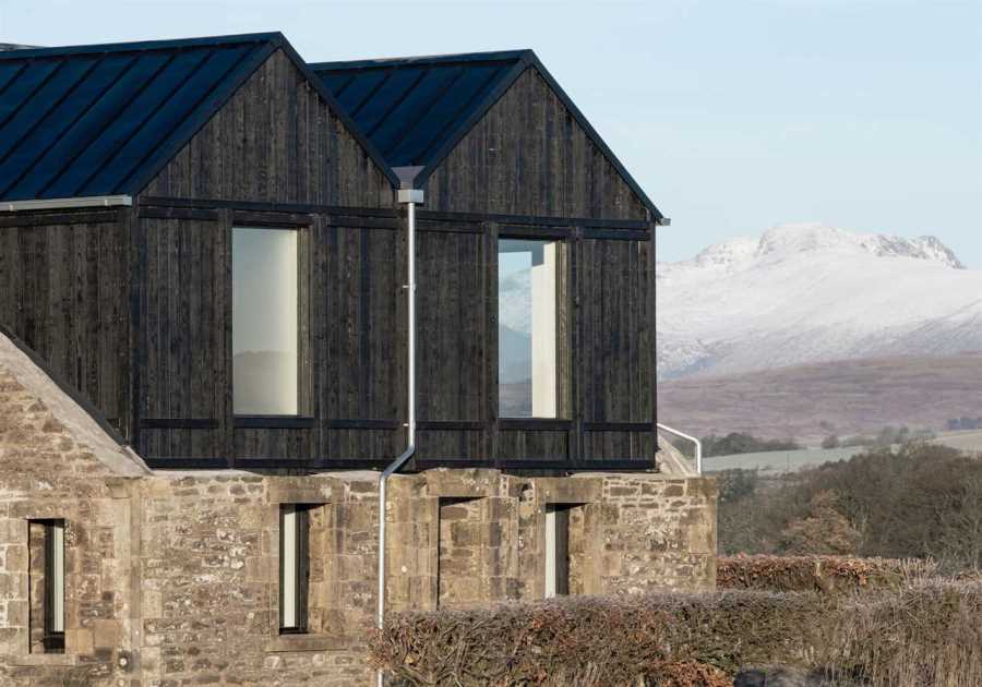 Completely Knocking Down the Original Scottish Stone Cottage Would Have Been Easier