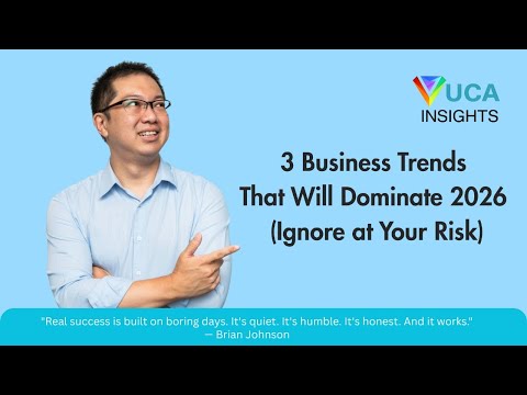 3 Business Trends That Will Dominate 2026 (Ignore at Your Risk)