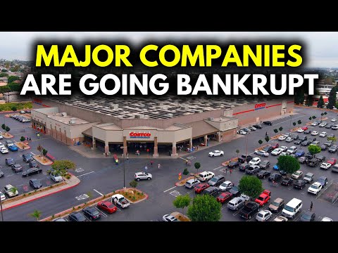 10 Big Companies at Risk of Bankruptcy Across America in 2025