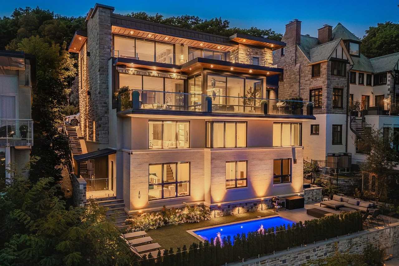 Multilevel Living Hides Behind an Unassuming Facade on the Island of Montreal