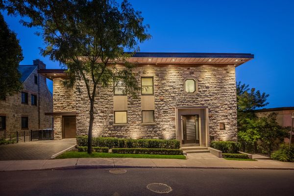 Multilevel Living Hides Behind an Unassuming Facade on the Island of Montreal