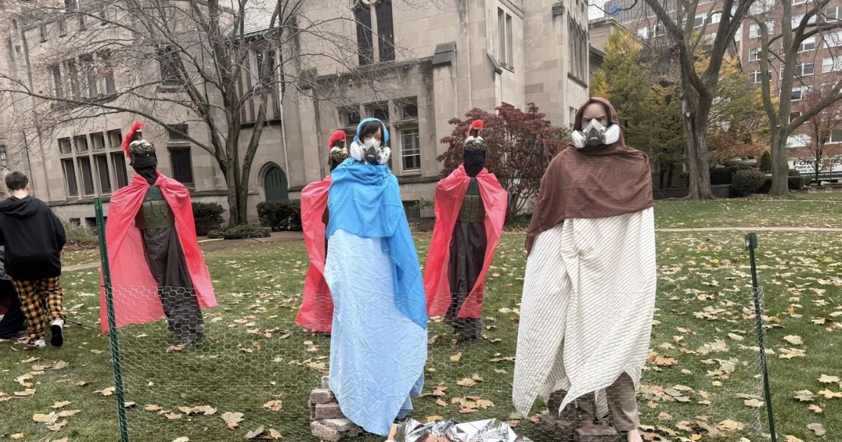 American Baptist Church Erects Perverted Nativity to Protest ICE Enforcing the Law