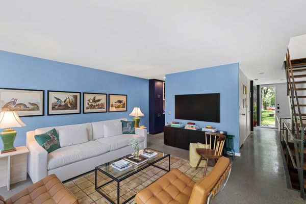 Furniture is included in the sale.