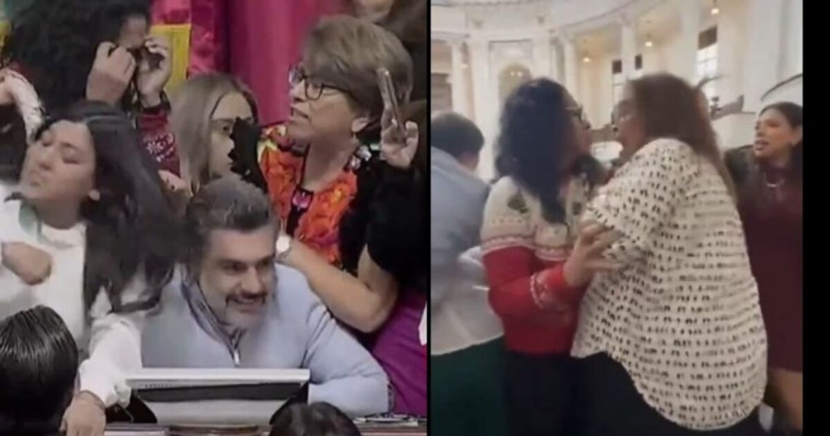 Chaos in Mexico City Congress: Lawmakers’ Brawl Over Transparency Reform