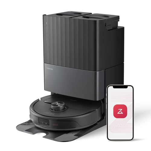 roborock Qrevo Master Robot Vacuum and Mop, 10000Pa Suction, FlexiArm Design Side Brush & Mop,&hellip;