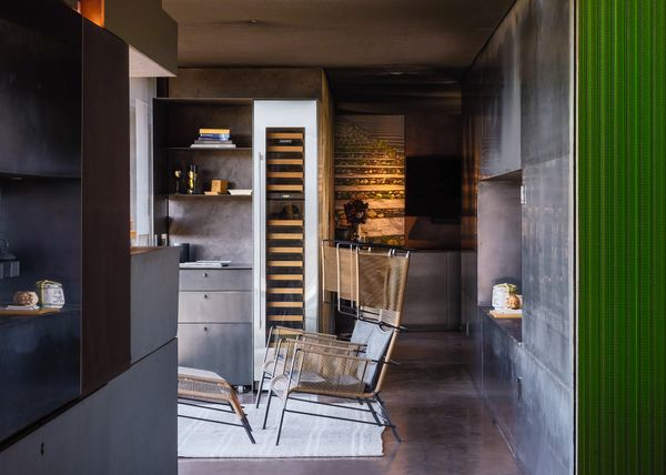 Topped With a Massive Metal Roof, a Futuristic Desert House Seeks $2.1M