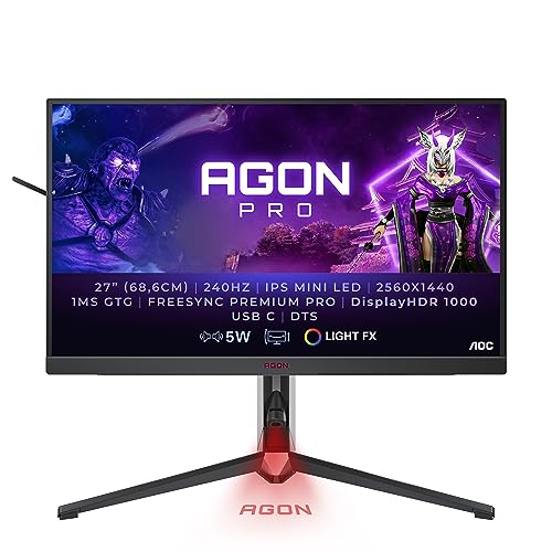 AOC AGON AG274QZM - 27 Inch QHD Mini LED...