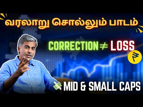 Market Correction 📉 Explained: Mid, Small & Large Caps – 🧠 Smart Investors What They Do Now 💡