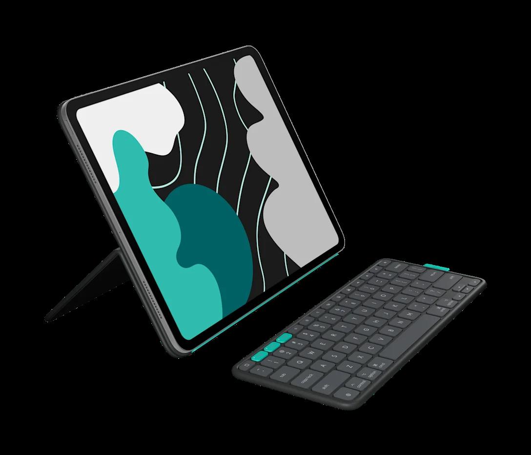 Connect to three devices - Logitech Flip Folio for iPad 