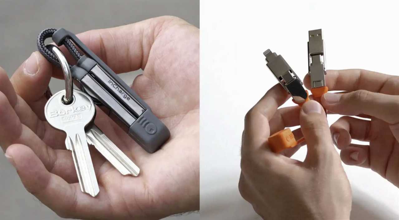 inCharge X 6-in-1 Keyring Charger – Never be without the right cable again