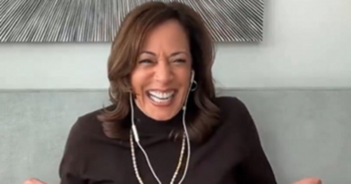 Kamala Harris Hands Out Dating Advice to Young Women and Cackles Deliriously (VIDEO)