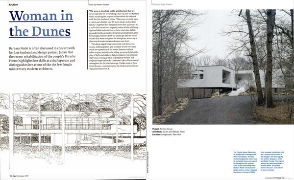 From the Archive: Barbara Neski Returns to a Hamptons Home Decades After She First Designed It