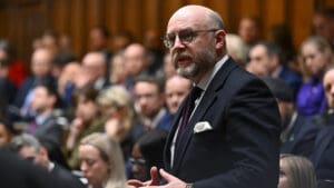 Business is ‘right to be worried’ by Reform UK, warns Labour’s Liam Byrne