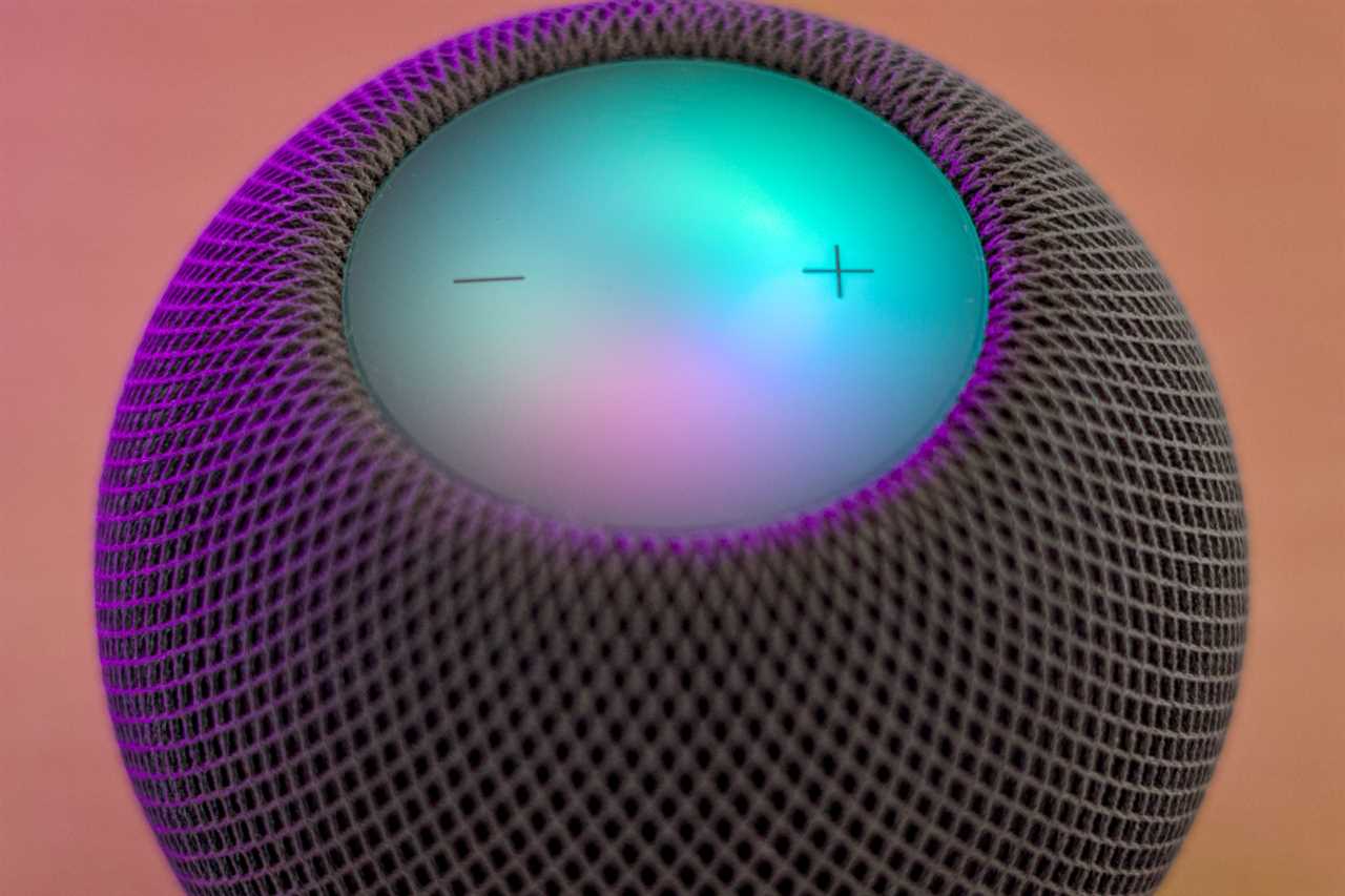 Siri on HomePod mini
