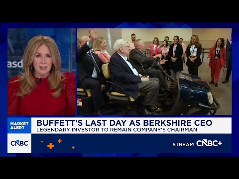 Warren Buffett marks his final day as Berkshire Hathaway CEO — will remain chair