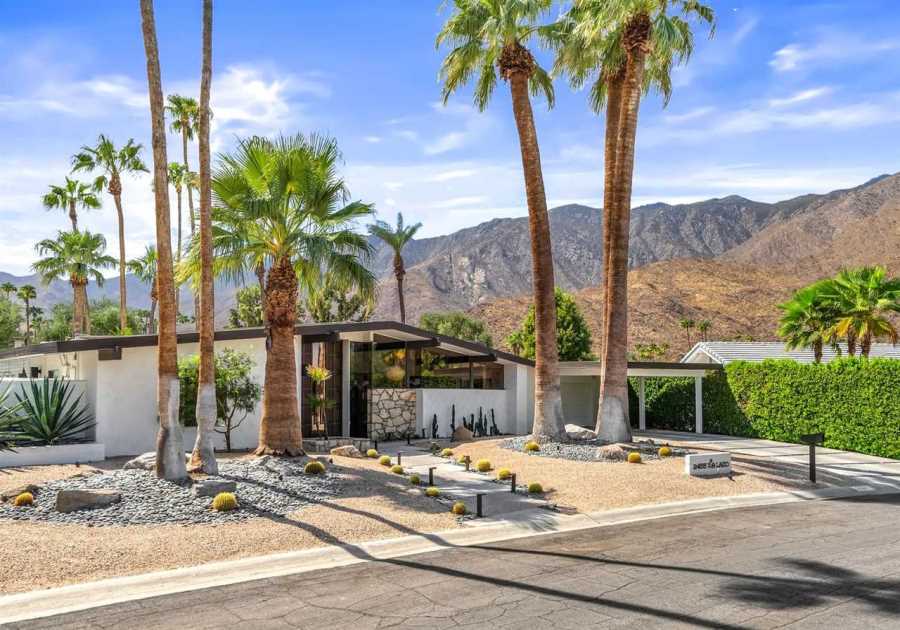 Sunbathe Poolside With Mountain Views at This $2.6M Palm Springs Midcentury