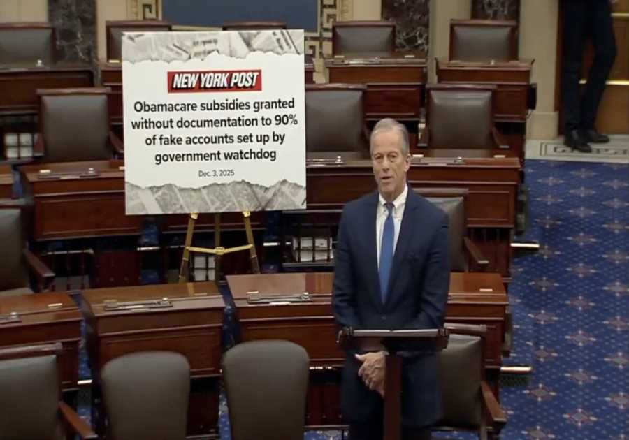 Senate Leader John Thune Says GAO Audit Found Obamacare Handed Out Subsidies to 90% of Completely Fake Accounts