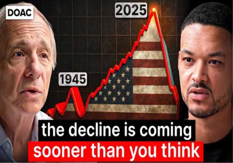 Ray Dalio: We’re Heading Into Very, Very Dark Times! America & The UK’s Decline Is Coming!