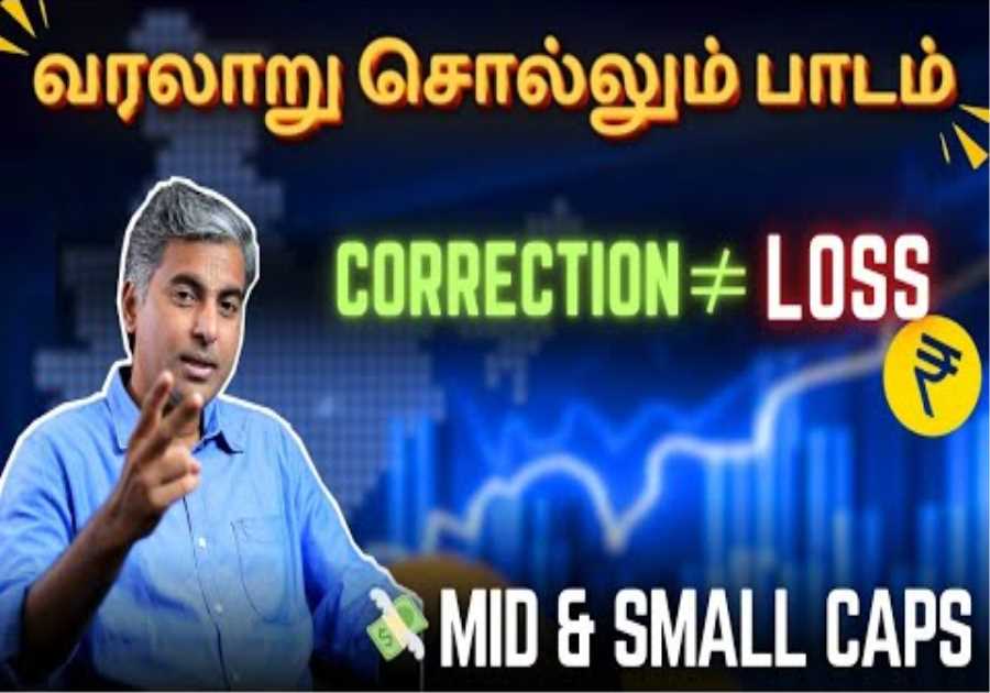 Market Correction 📉 Explained: Mid, Small & Large Caps – 🧠 Smart Investors What They Do Now 💡