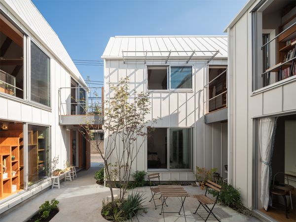 In Tokyo, Four Volumes Form a Miniature Village Where a Family Writes, Draws, and Plays Music