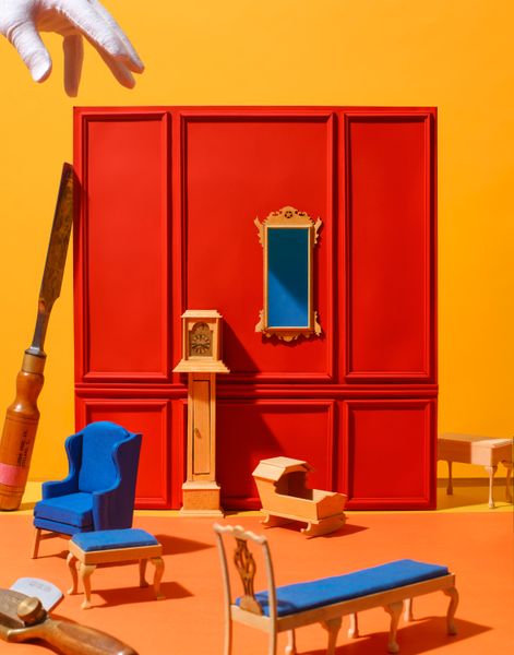 These Tiny DIY Furniture Kits Inspire a Woodworker’s Life-Size Creations