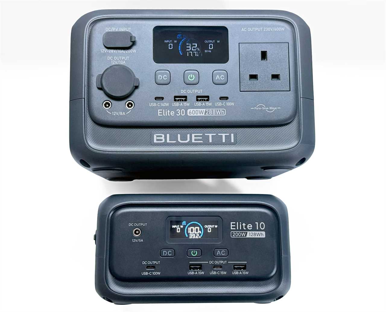 Portable Power Stations Bluetti Elite 10 vs 30 V2 2