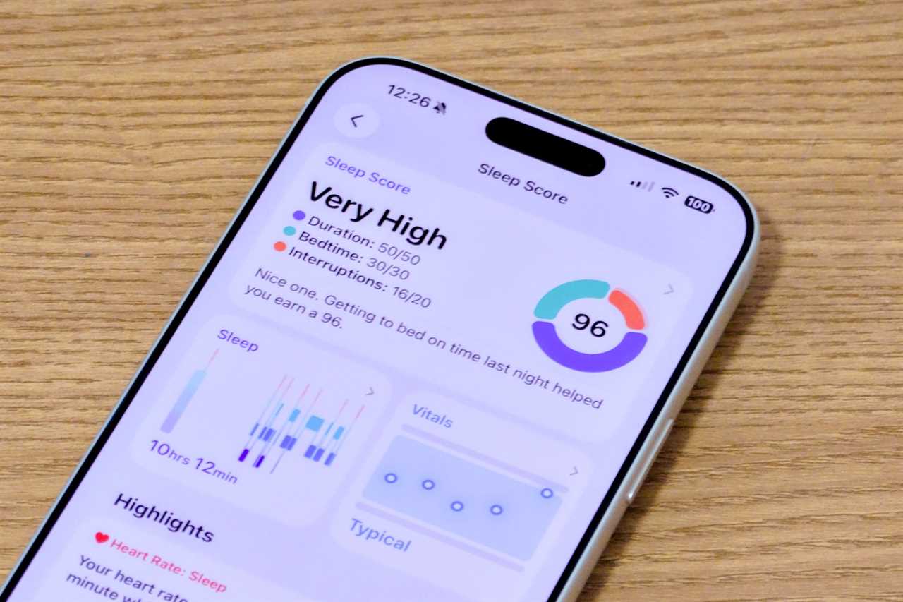 iOS 26 2 Sleep Score