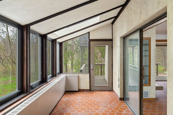 Asking $1.8M, This Angular Home Near Philly Has a Surprisingly Curvaceous Interior