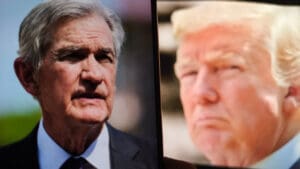 Gold hits record as investors seek shelter from Trump’s war on the Fed