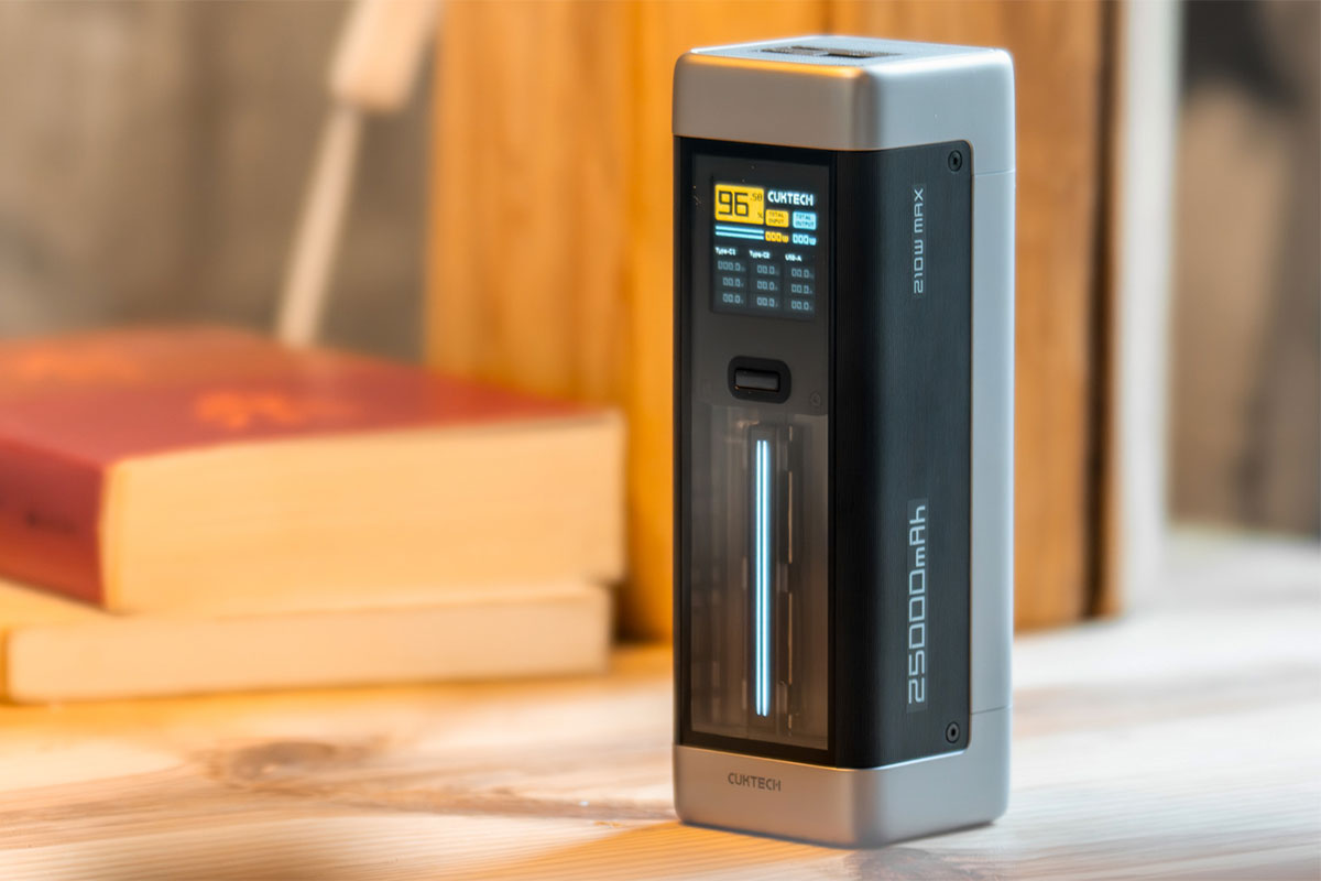 Cuktech 20 Power Bank 25000mAh (210W) – Budget 140W 25K laptop power bank