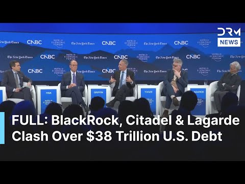 FULL DISCUSSION: BlackRock, Citadel & Lagarde Clash Over $38 Trillion U.S. Debt, AI & Market Risks