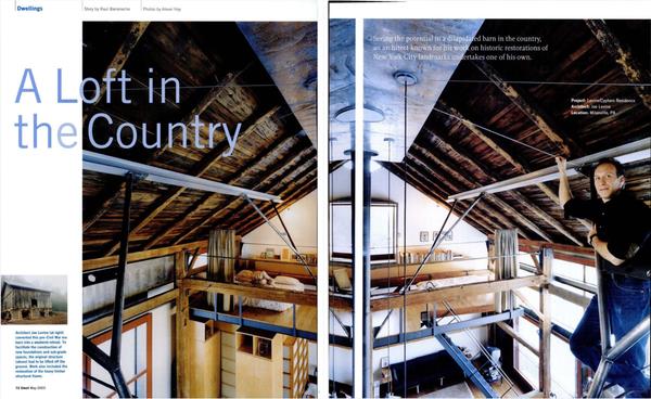 From the Archive: A Restoration Expert Turns a Crumbling Archetypal Barn Into His Family’s Getaway