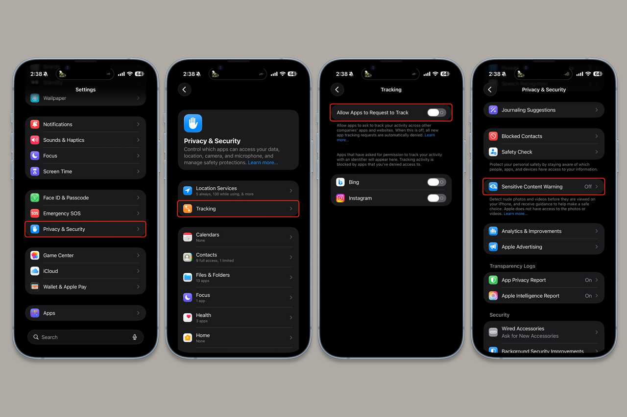 iOS 26 Privacy Tracking