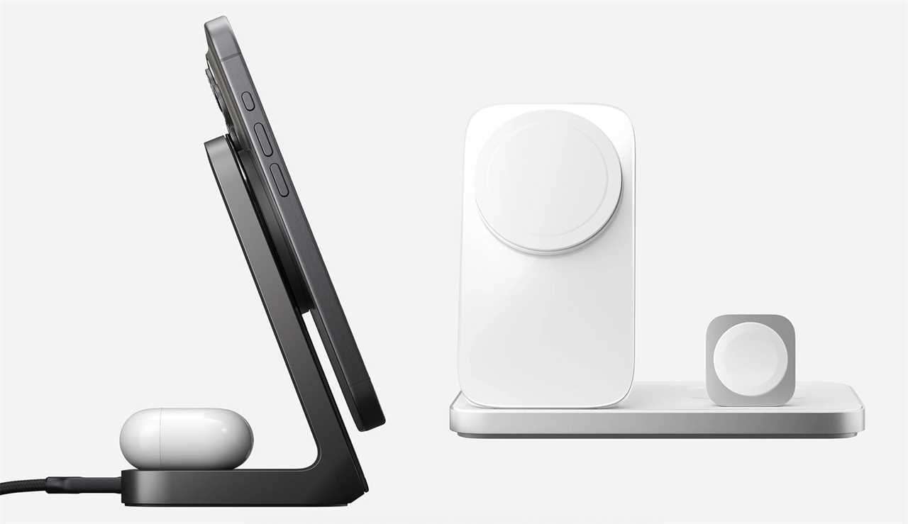Nomad Stand One and Stand One Max wireless charging stands