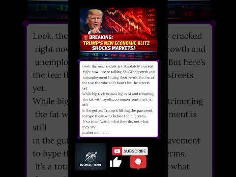 THE TRUMP ECONOMY CLAPBACK! 📈 Market BOOM or BUST? 🇺🇸 #StockMarket #Trump2026 #finance #trumpnews