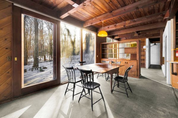 The ’50s Home of a Renowned Architecture Historian Seeks $550K in Connecticut
