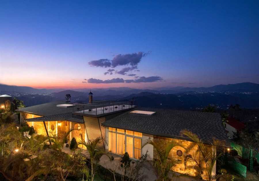 Every Corner of This $2.2M Villa Is Designed to Capture Views of the Himalayas