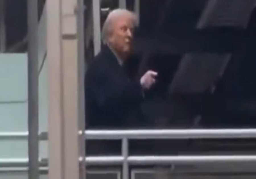 Trump Flips Off Heckler Who Shouts Pedo Slur During Visit to Ford Plant in Michigan – White House Defends Trump! (VIDEO)