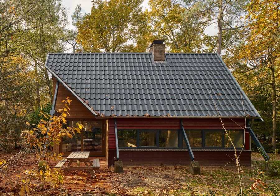 A Dutch Family’s Renovated A-Frame Cabin Doubles as a Bat Hotel