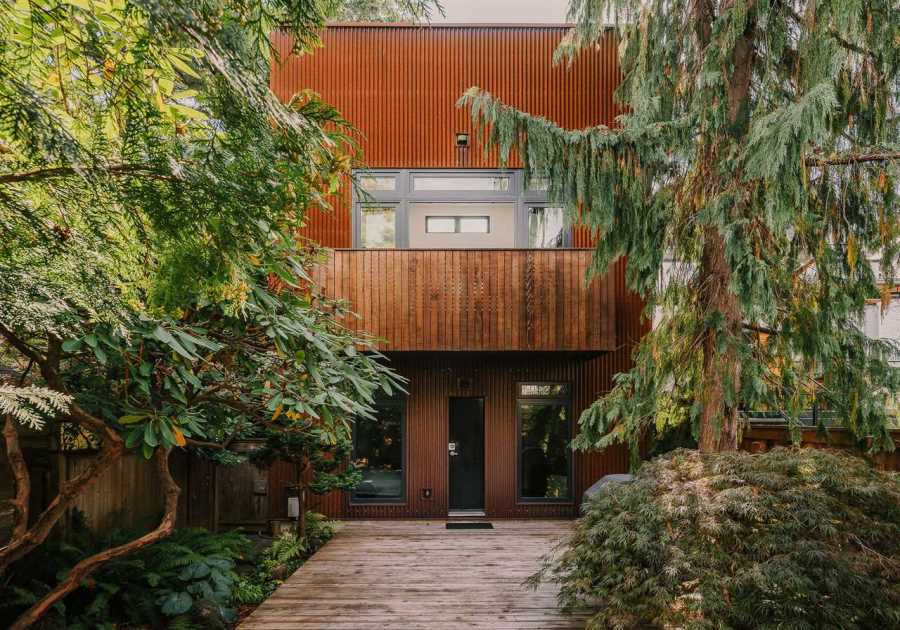 Cor-Ten Steel Completely Wraps This $2M Vancouver Home