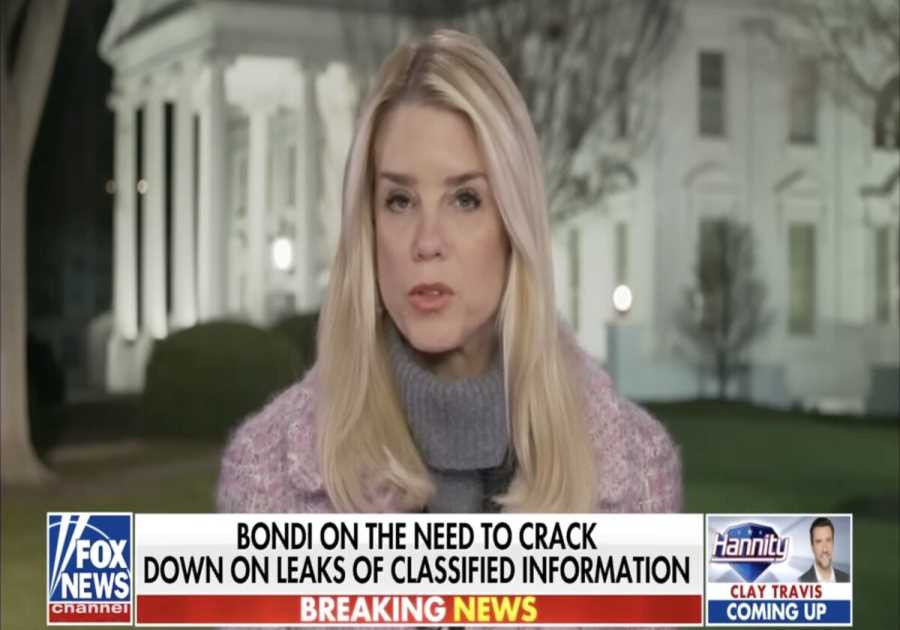 UPDATE: Pam Bondi Reveals Classified Leaker Behind Trump’s Venezuela Operation Was Pentagon IT Contractor