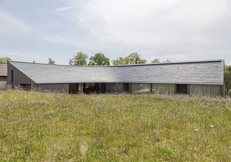On the Latvian Coast, a Sea-Inspired Twist on the Gable Home