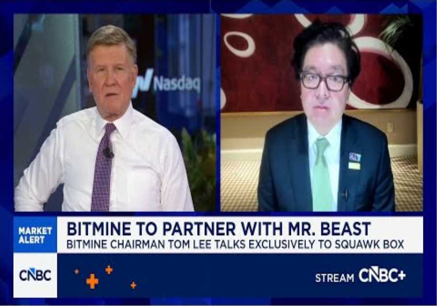 Bitmine's Tom Lee on $200M Beast Industries investment: An evolution of digital platforms and money